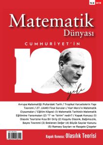 Matematik Dünyası Dergisi Tüm Sayılar