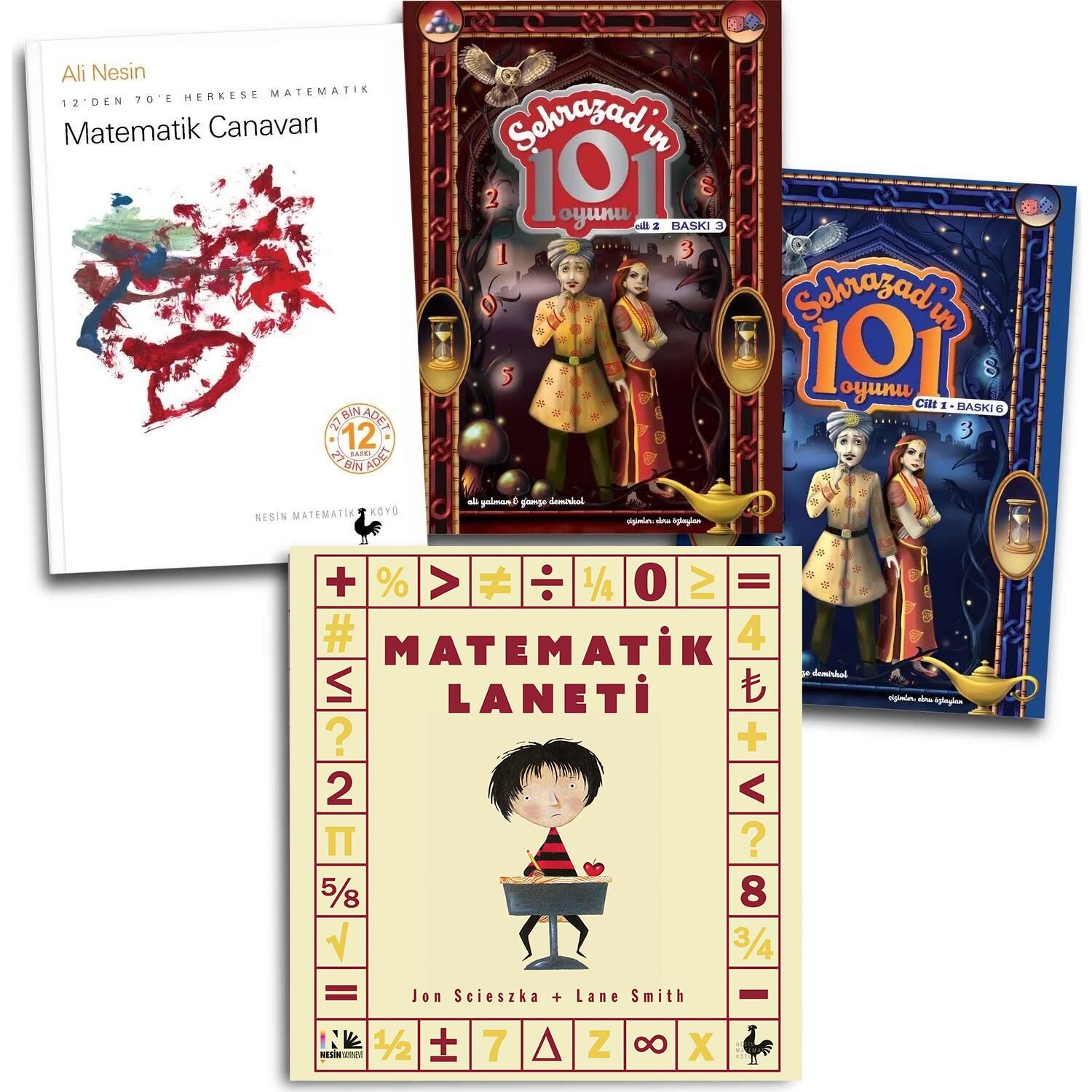 ありす☆　 Olive15冊セット İlk ve Ortaöğretim Matematik Seti | Nesin Yayınevi | Nesin Yayınevi