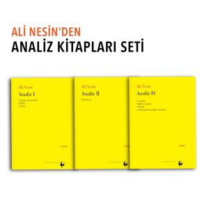 Ali Nesin'den Analiz Kitapları Seti