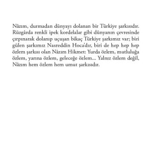 Türkiye Şarkısı Nazım