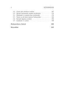 Meraklısına Meşhur Matematiksel Bulmacalar