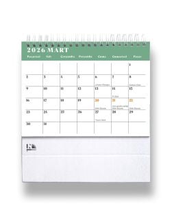 2026 Nesin Masa Takvimi - Ressamın Dünyası