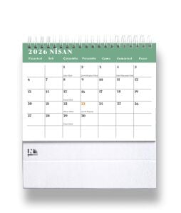 2026 Nesin Masa Takvimi - Ressamın Dünyası