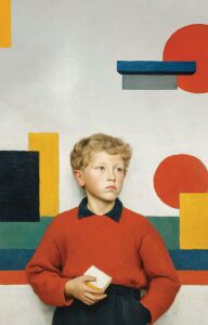 Nesin Defter Çizgisiz - Maleviç Tarzında