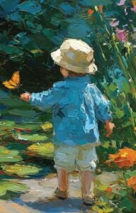 Nesin Defter Çizgili - Monet Tarzında