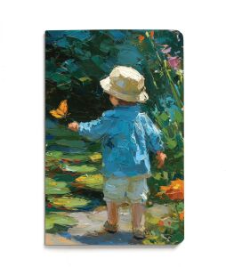 Nesin Defter Çizgili - Monet Tarzında