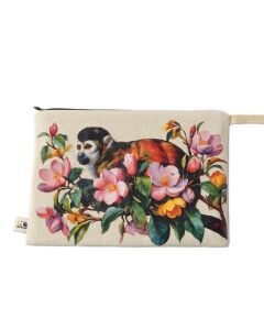 Nesin Astarlı Gabardin El Çantası - Maymun