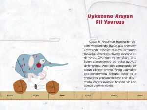 Uykusunu Arayan Fil Yavrusu