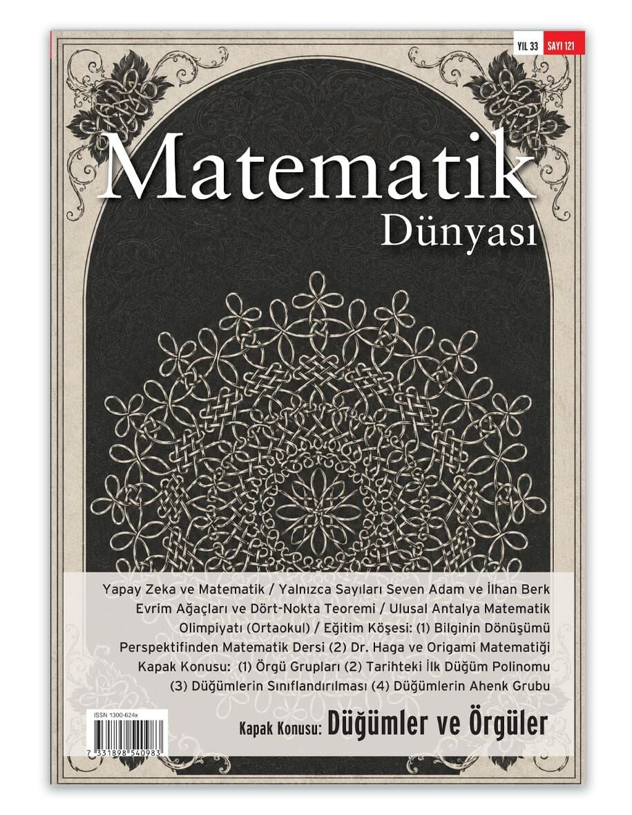 Matematik Dünyası Dergisi Sayı:121 Yıl:2026-1