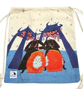 Özel Baskılı Gabardin Sırt Çantası